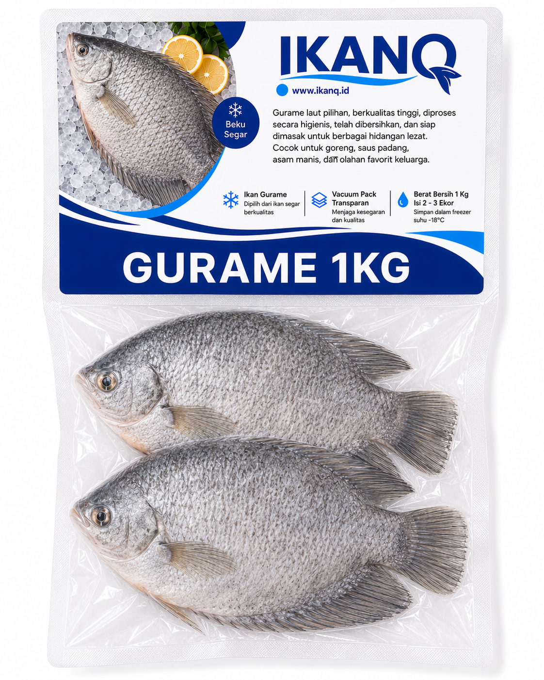 Gurame 3 ekor/pack
