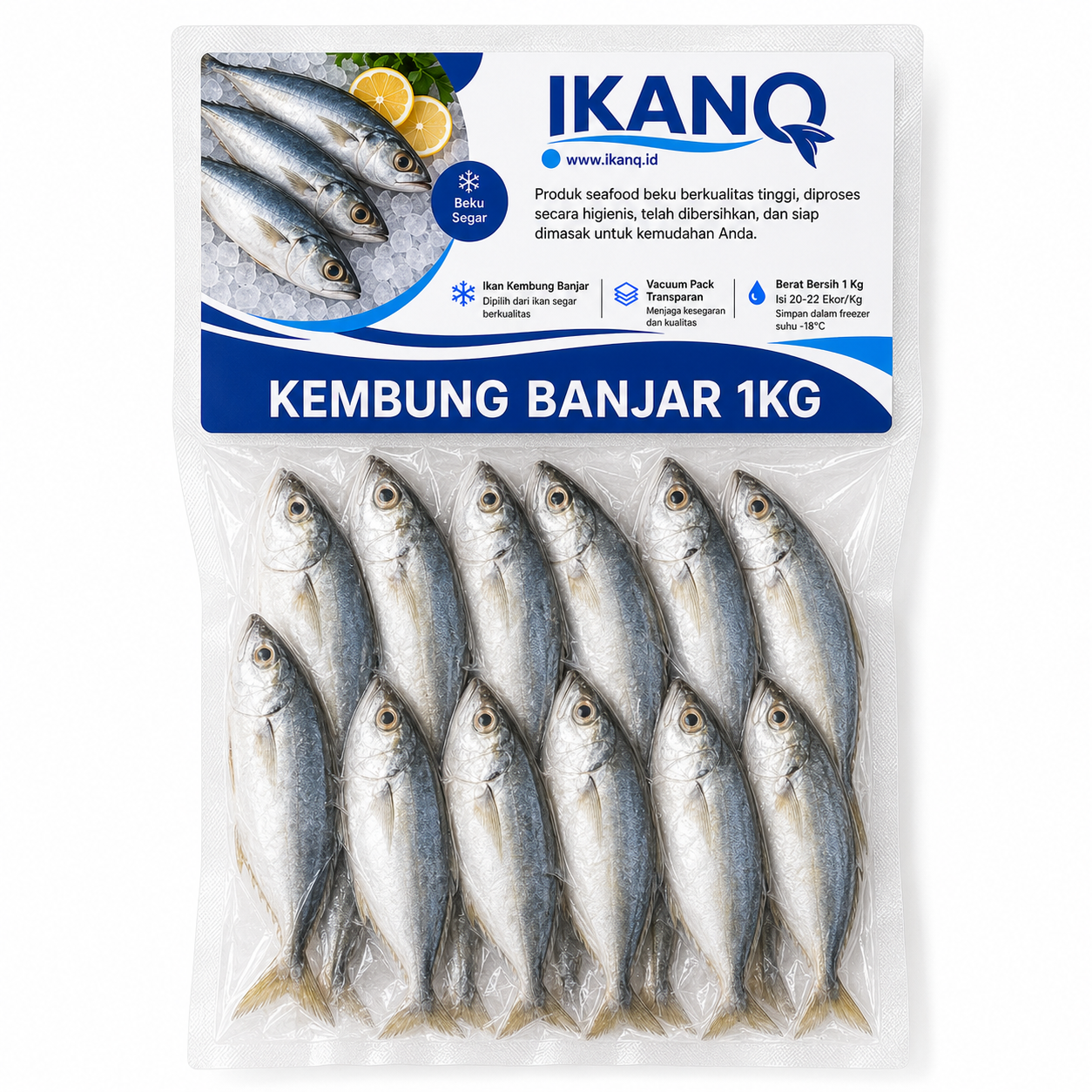 Kembung Banjar 8ekor / Pack